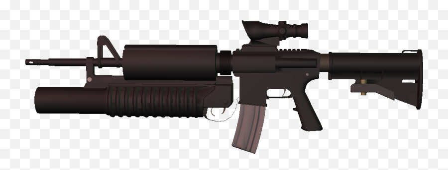 Trigger Firearm M4 Carbine M203 Grenade Launcher - M4a1 With Emoji,M4 Png