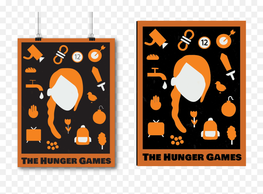 The Hunger Games Poster On Behance Emoji,The Hunger Games Logo