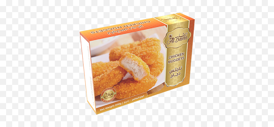 Al Basha Chicken Nuggets Tempura 500g - Halal Gresam Emoji,Chicken Nuggets Transparent