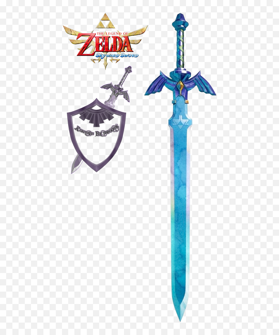 The Legend Of Zelda Skyward Sword Link Princess Zelda - Collectible Sword Emoji,Link Png