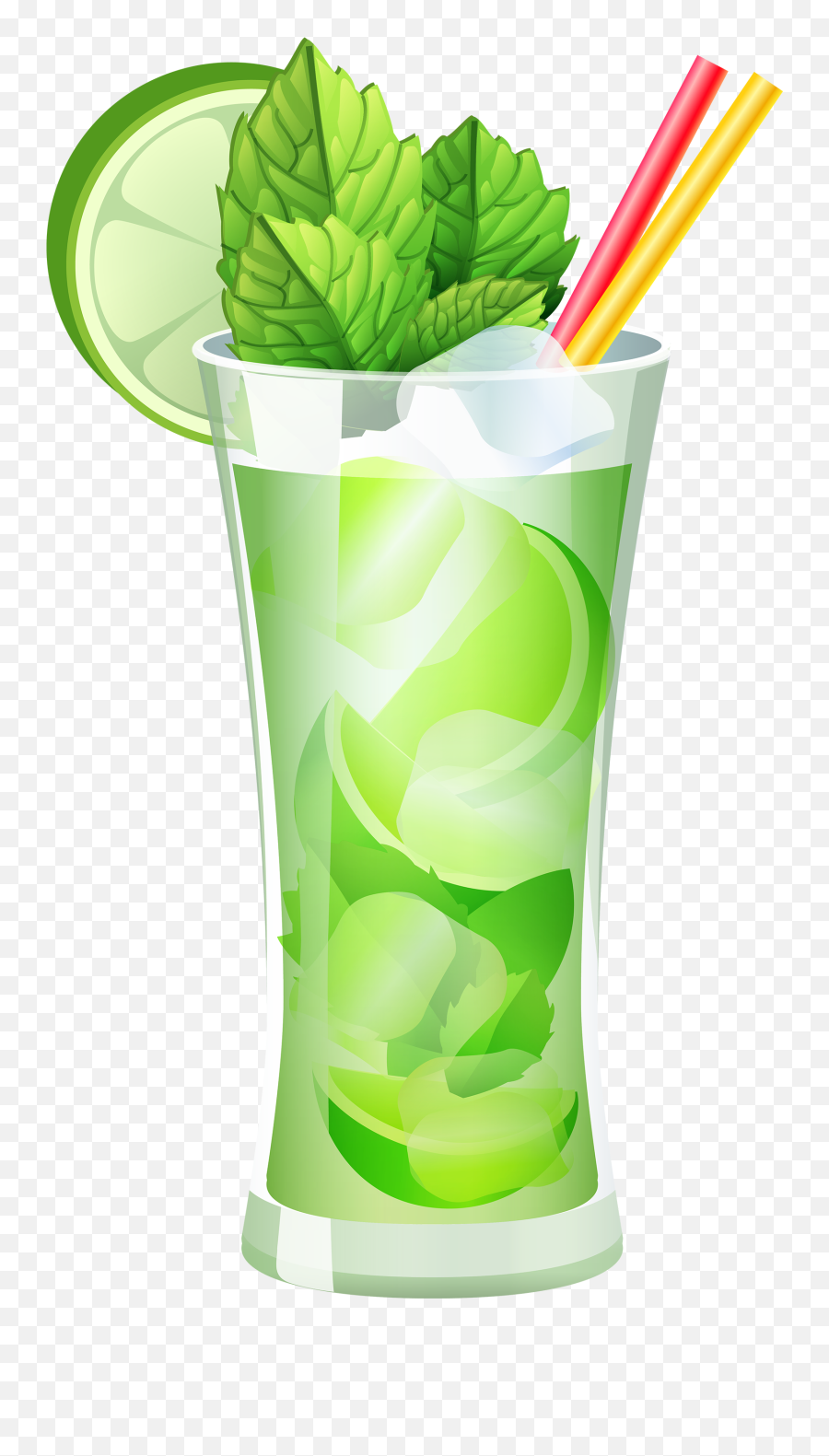 Transparent Mojito Cocktail Png Clipart - Transparent Background Mojito Clipart Emoji,Drink Clipart