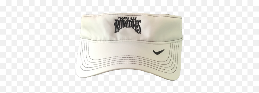 Tampa Bay Rowdies Nike Visor White With - Fashion Brand Emoji,White Nike Logo