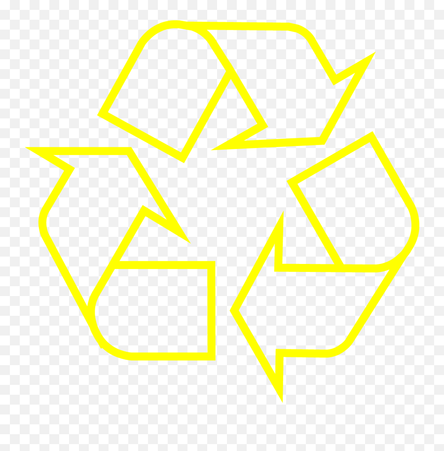 Recycle Logo Recycle Symbol - Yellow Recycling Symbol Emoji,Recycle Logo
