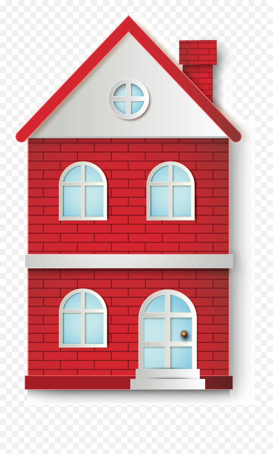 Home Clipart Brick House Home Brick House Transparent Free - Red Brick House Clipart Emoji,House Clipart