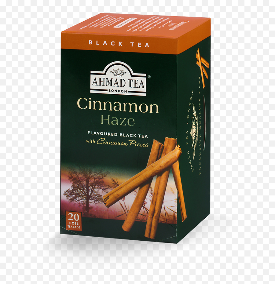 Cinnamon Haze Black Tea Bags - Ahmad Tea Cinnamon Haze Emoji,Cinnamon Png