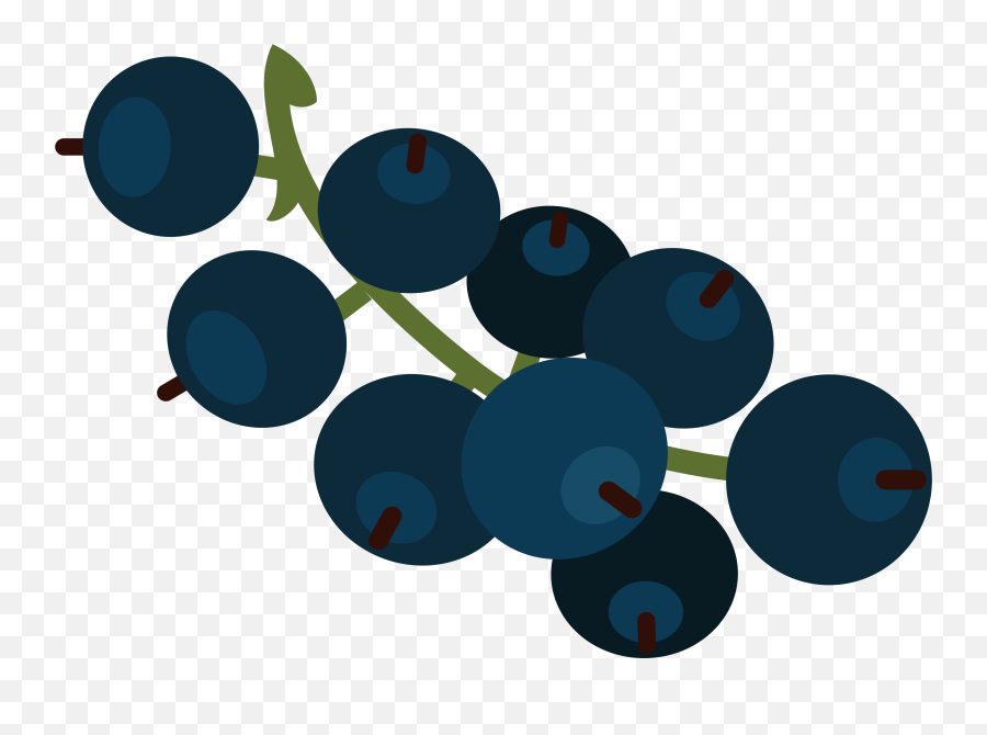 Cartoon Redcurrant Transprent Png Free - Transparent Blueberry Icon Png Emoji,Blueberries Png