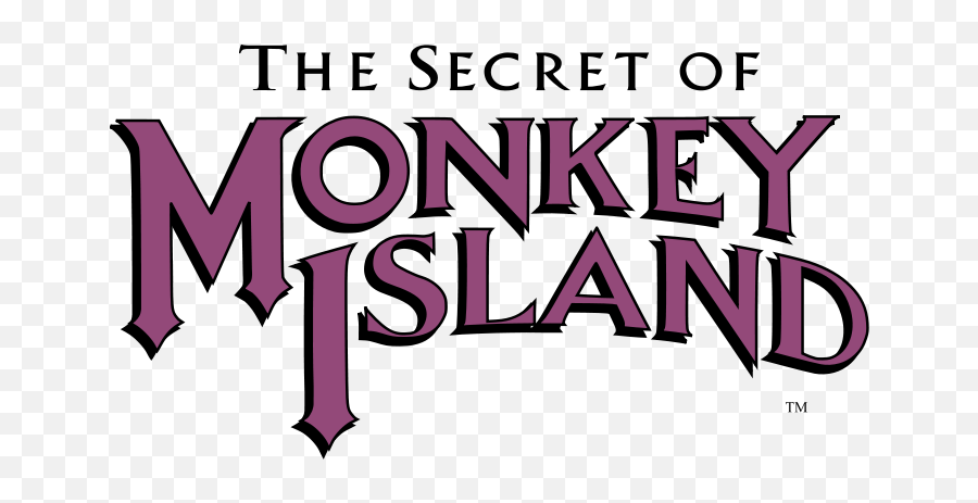 The Secret Of Monkey Island Logo - Monkey Island Guybrush Png Emoji,Island Logo