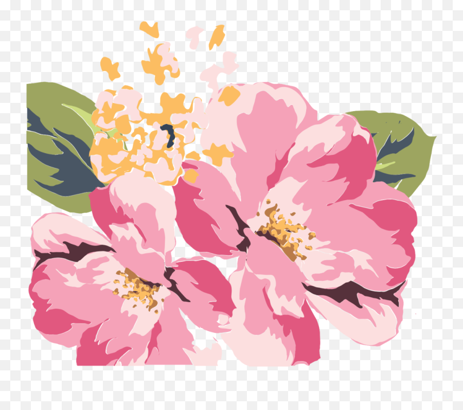 Free Flower Background 1190557 Png With Transparent Background - Cards Templates Emoji,Transparent Background Png