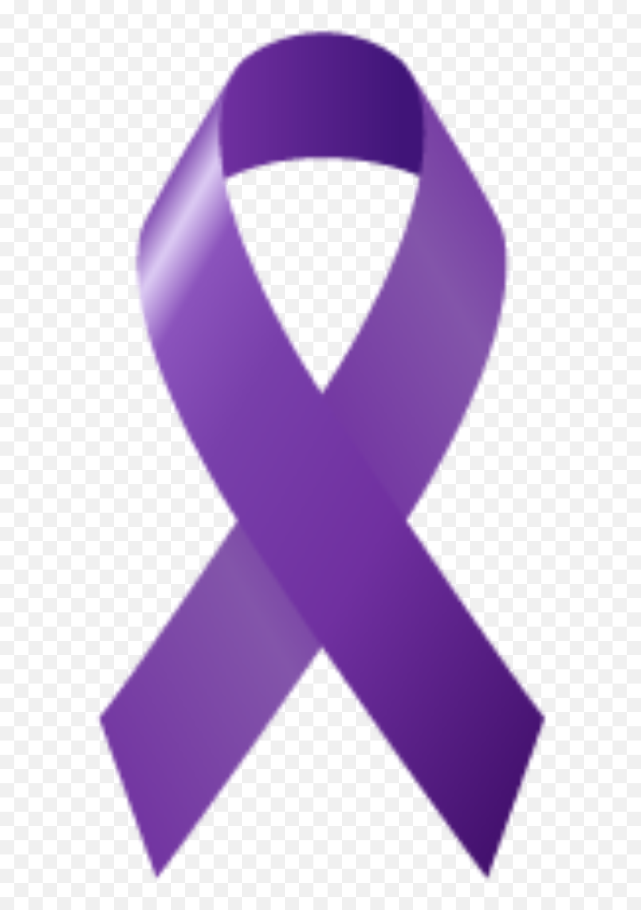 Domestic Violence Awareness Ribbon Png - Transparent Background Purple Ribbon Png Emoji,Purple Ribbon Png