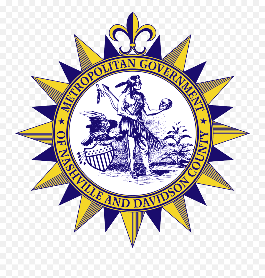 Seal Of Nashville Tennessee - Metro Nashville Government Emoji,Nashville Logo