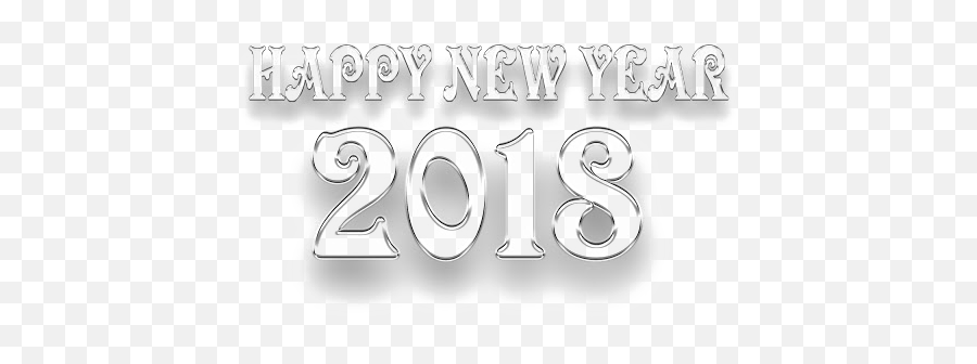 Happy New Year 2018 Png 19779 - Png Images Pngio Png Happy New Year 2018 Emoji,Happy New Year Logo