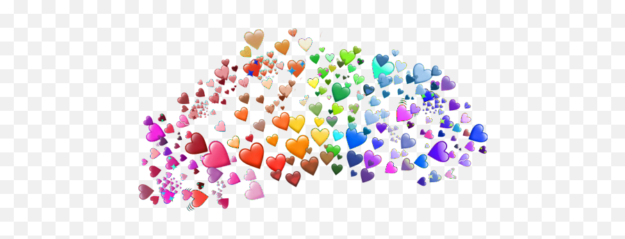 Heart Emoji Meme Transparent Background - Corações Emoji Meme Png,Meme Png