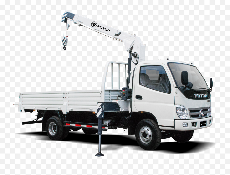 Download Crane - Truck Truck With Crane Png Full Size Png Emoji,Crane Png