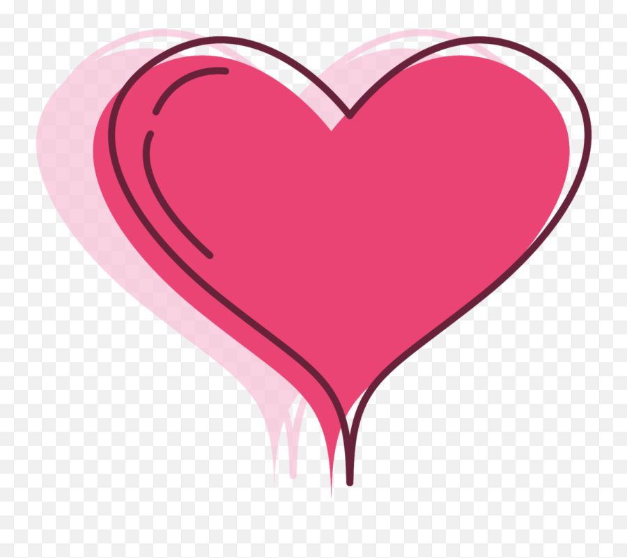 Free Heart Png With Transparent Background - Girly Emoji,Heart Png