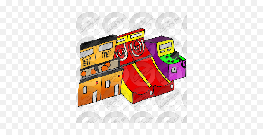 Arcade Games Picture For Classroom - Illustration Emoji,Games Clipart