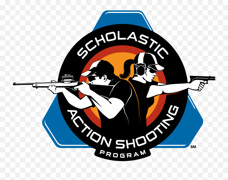 Gun Man Logo Image Download Logo Logowikinet - Scholastic Action Shooting Program Emoji,Gun Logo