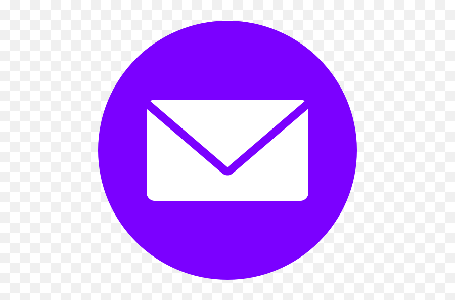 Purple Email Icons Png Symbol Emoji,Email Icons Png