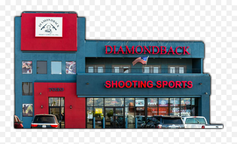 Diamondback Shooting Sports Emoji,Gun Shop Logo