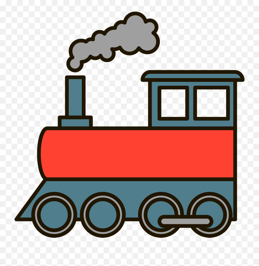 Coal Train Clipart - Train Set Emoji,Train Clipart