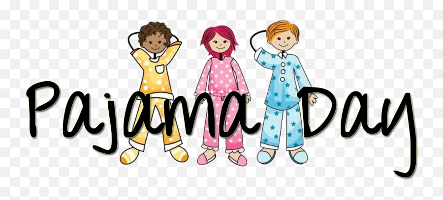 Spirit Week Pajama Day - Sharing Emoji,Pajama Day Clipart