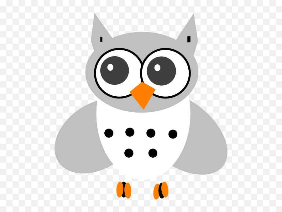 White Owl Clipart Png Transparent Cartoon - Jingfm White Owls Clipart Emoji,Owl Clipart Black And White