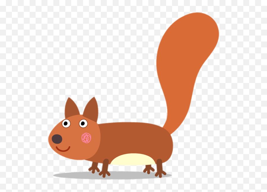 Ben And Holly Squirrel Transparent Png - Stickpng Ben E Holly Png Emoji,Squirrel Png