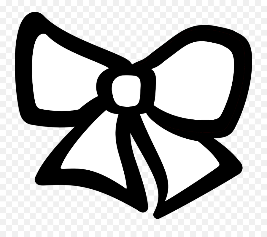 Clipart Panda - Hair Bow Clip Art Emoji,Bow Clipart