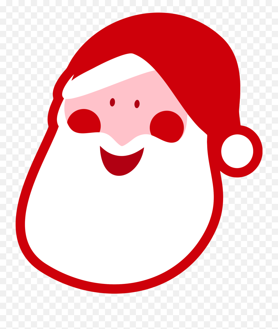 Santa Clipart Nose Santa Nose Transparent Free For Download - Transparent Santa Head Png Emoji,Santa Face Clipart