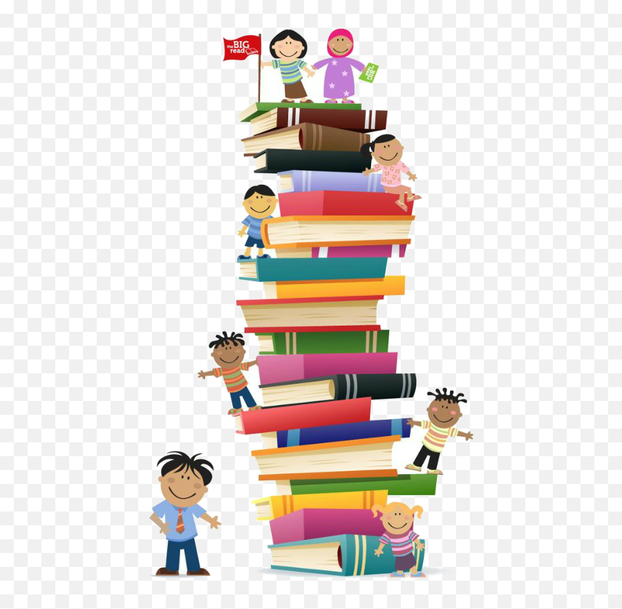 Transparent Children Reading Png - Book Days Clipart Full Immagini Libri Con Bambini Emoji,Children Reading Clipart