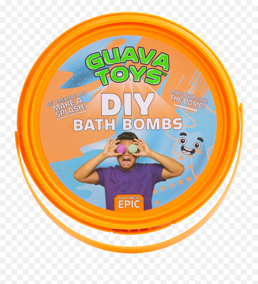 Guava Toys Diy Bath Bombs Clipart - Happy Emoji,Bathtime Clipart