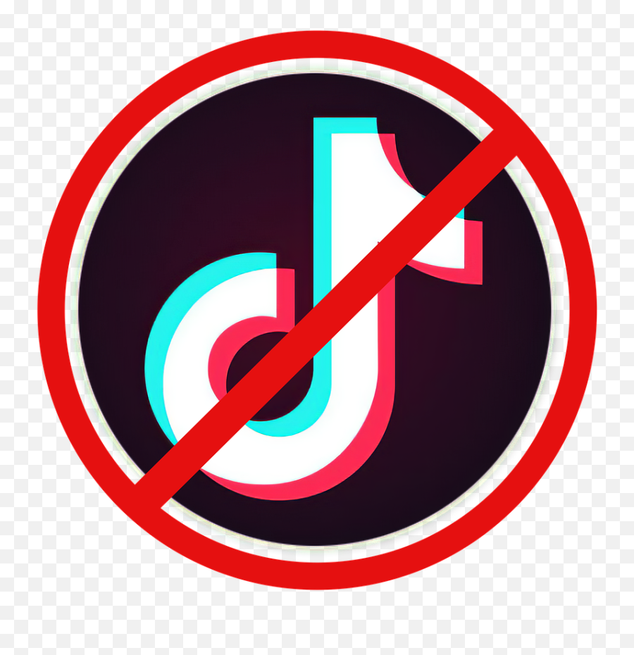 Reasons Behind Banning Tiktok - Tiktok Sticker Ban Emoji,Tiktok Logo