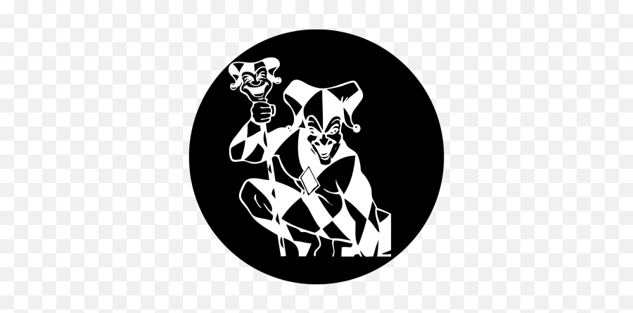 Jester 1 Gobo - Fictional Character Emoji,Jester Logo