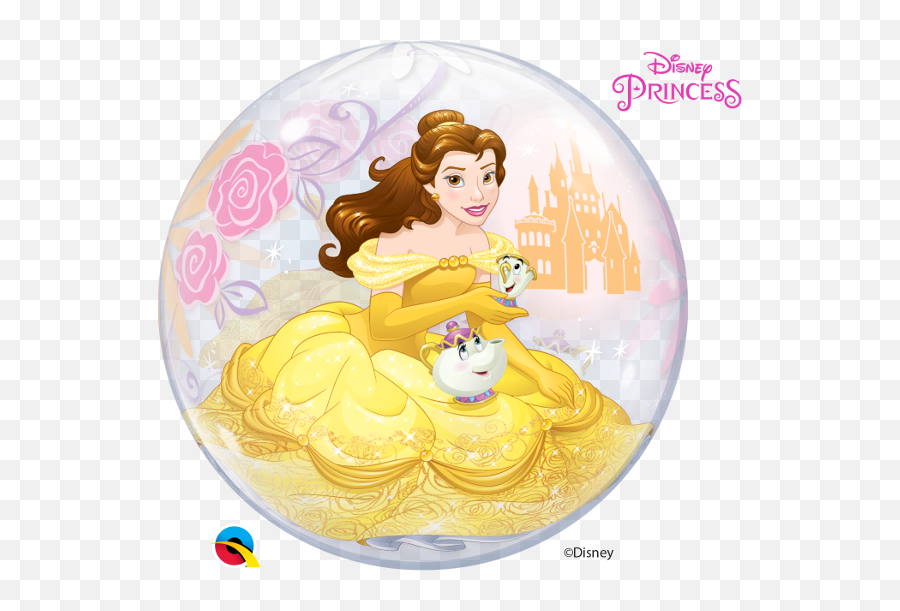 Princess Belle Png Transparent - Disney Princess Balloon Belle Emoji,Belle Png