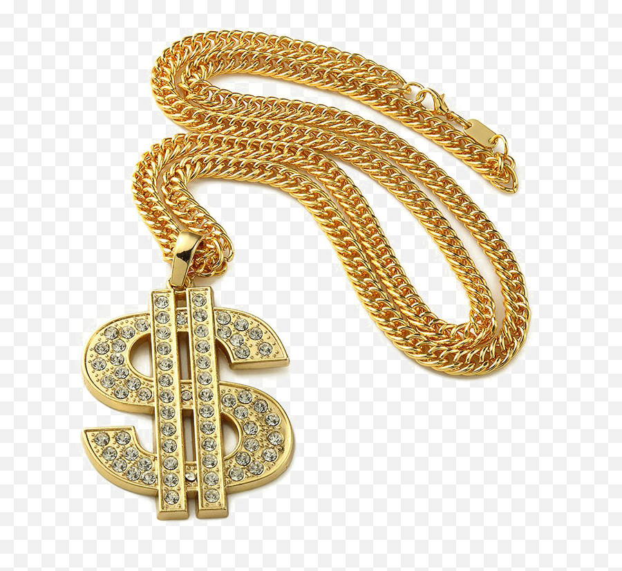 Thug Life Dollar Gold Chain Png Photo Png Arts Emoji,Thug Glasses Png