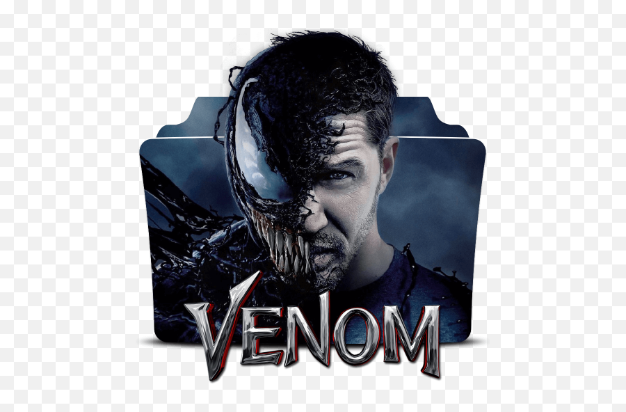 Venom 2018 Folder Icon - Designbust Emoji,Venom Logo Transparent