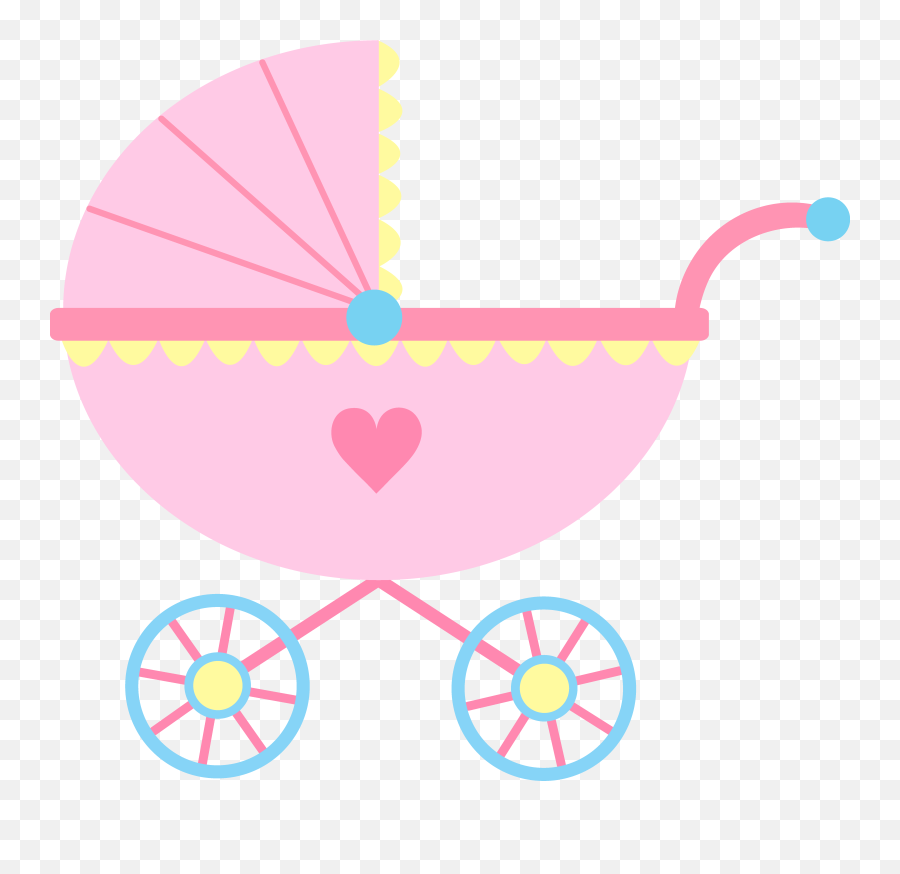 Picture - Cartoon Baby Stroller Png Emoji,Baby Clipart