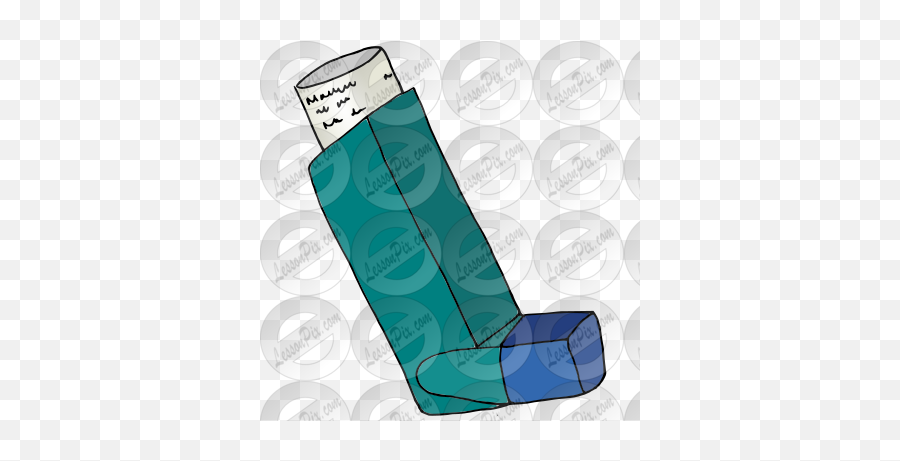 Inhaler Picture For Classroom Therapy Use - Great Inhaler Emoji,Asthma Clipart