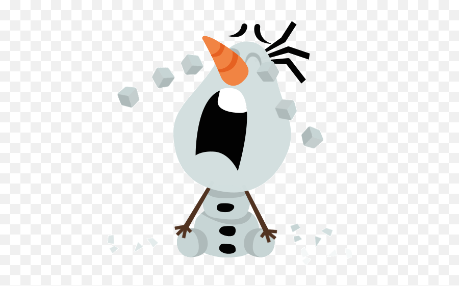 Cute Olaf Iphone Wallpaper - Transparent Sad Gif Emoji,Olaf Clipart