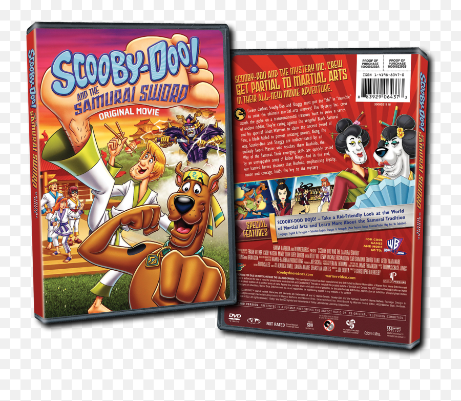 David Lauruhn - Scoobydoo Scooby Doo Samurai Sword Emoji,Warner Home Video Logo