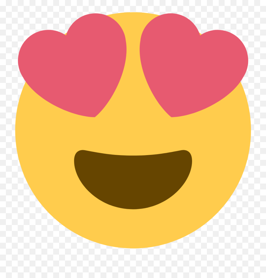 Heart Eyes Emoji Smiling Face - Heart Eyes Emoji Fb,Heart Eyes Emoji Png