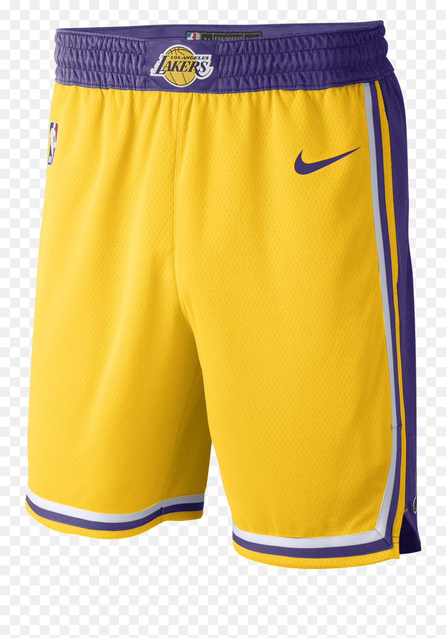 Lakers Logo Shorts - Basketball Shorts Lakers Emoji,Lakers Logo