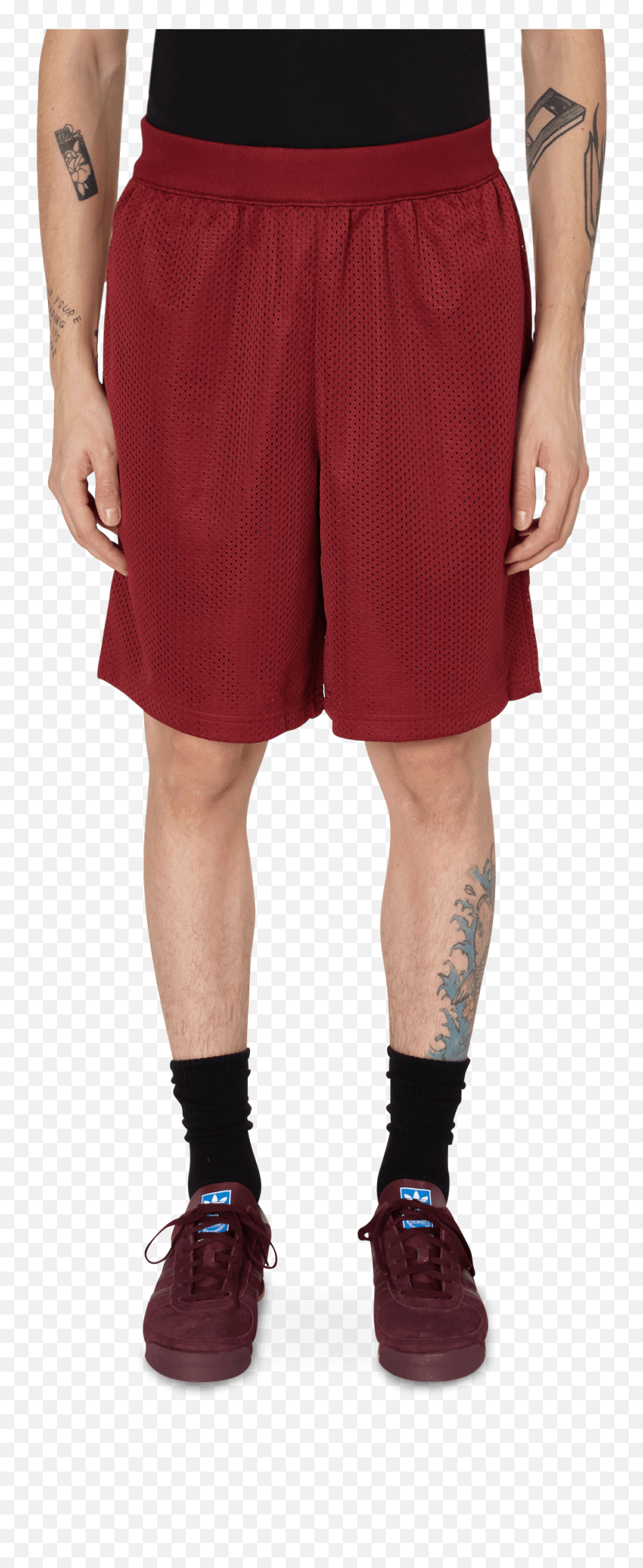 Jonah Hill Mesh Shorts - For Basketball Emoji,Red Nike Logo
