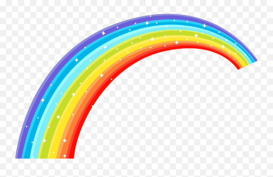 Rainbow Transparent Png Clip Art Png - Rainbow Unicorn Png Background Emoji,Rainbow Clipart