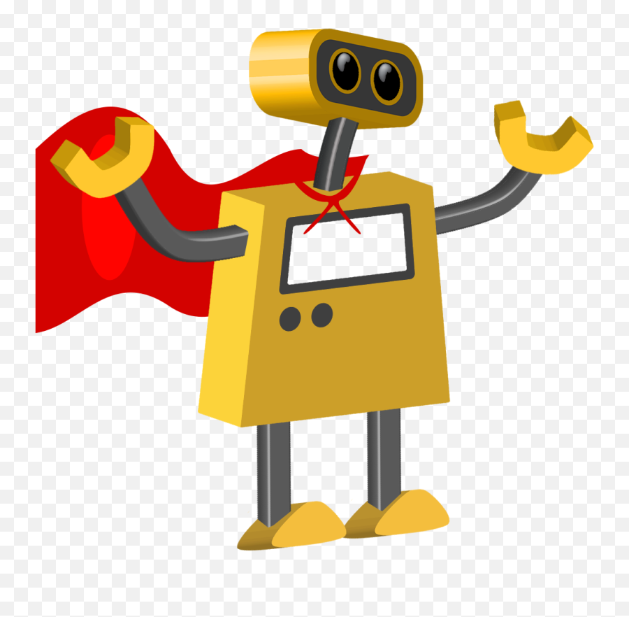 Robot 63 Standing Superbot Tim - Robot Cartoon Without Back Ground Emoji,Robot Transparent Background