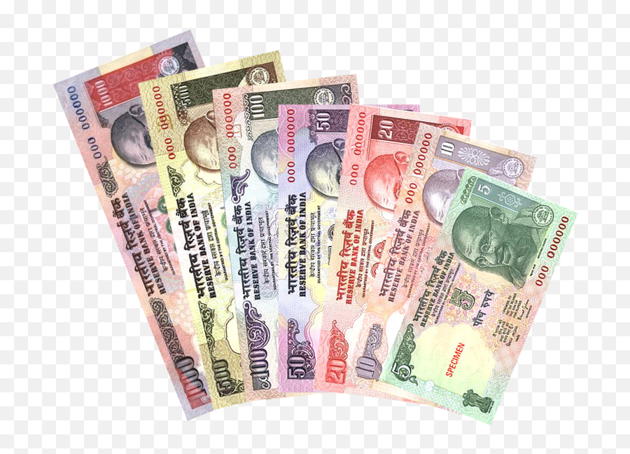 Indian Currency Notes Png Transparent Cartoon - Jingfm Indian Currency Notes Png Emoji,Money Clipart Black And White
