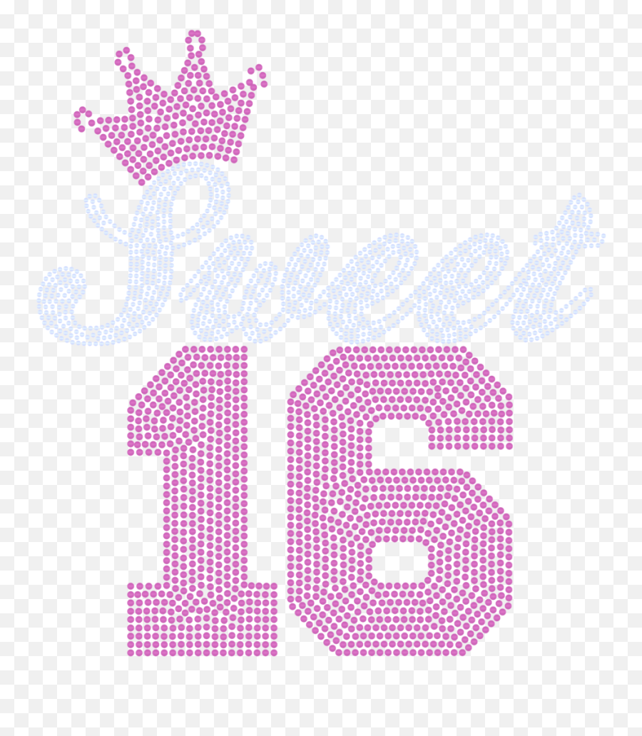 Sweet Sixteen Transparent Png Image - Png Transparent Sweet 16 Png Emoji,Sweet 16 Png