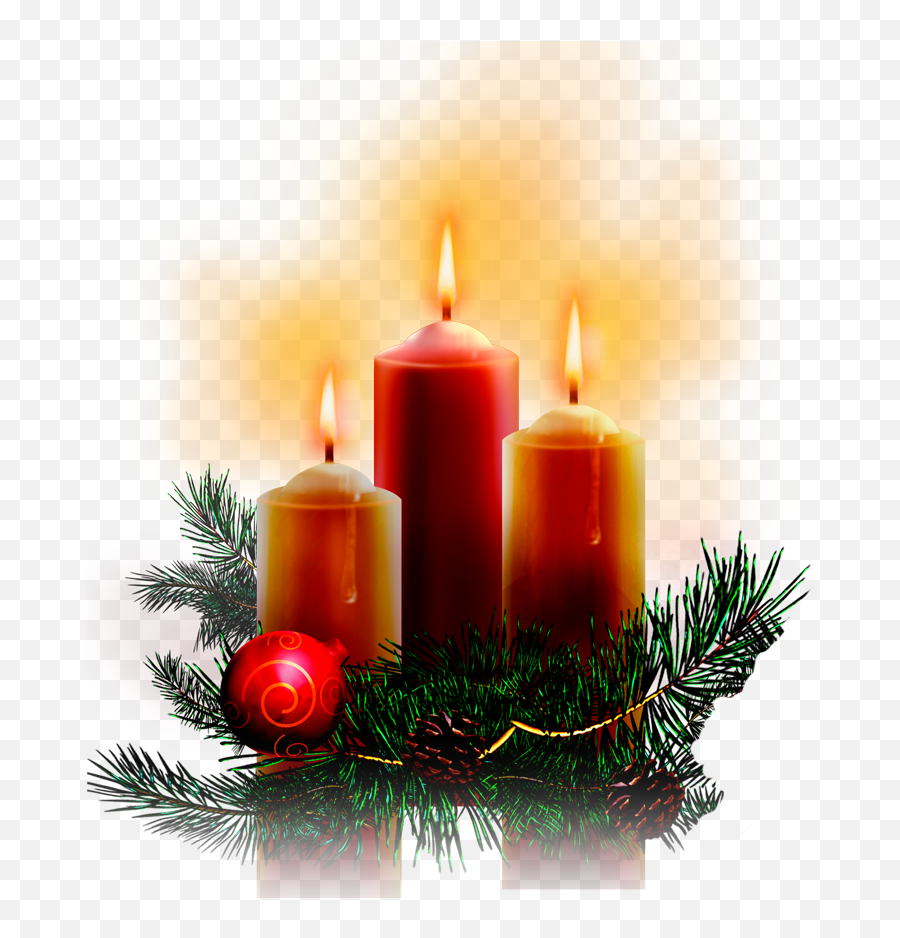 Christmas Candles Candle Ftestickers Tumblr Decor - Christmas Candle Images Png Emoji,Candle Png