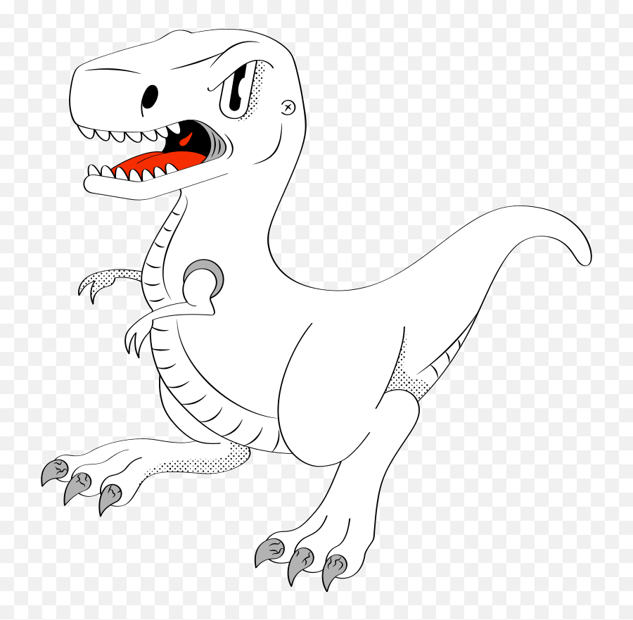 Dinosaur Girl Clipart Illustrations U0026 Images In Png And Svg Emoji,T-rex Clipart