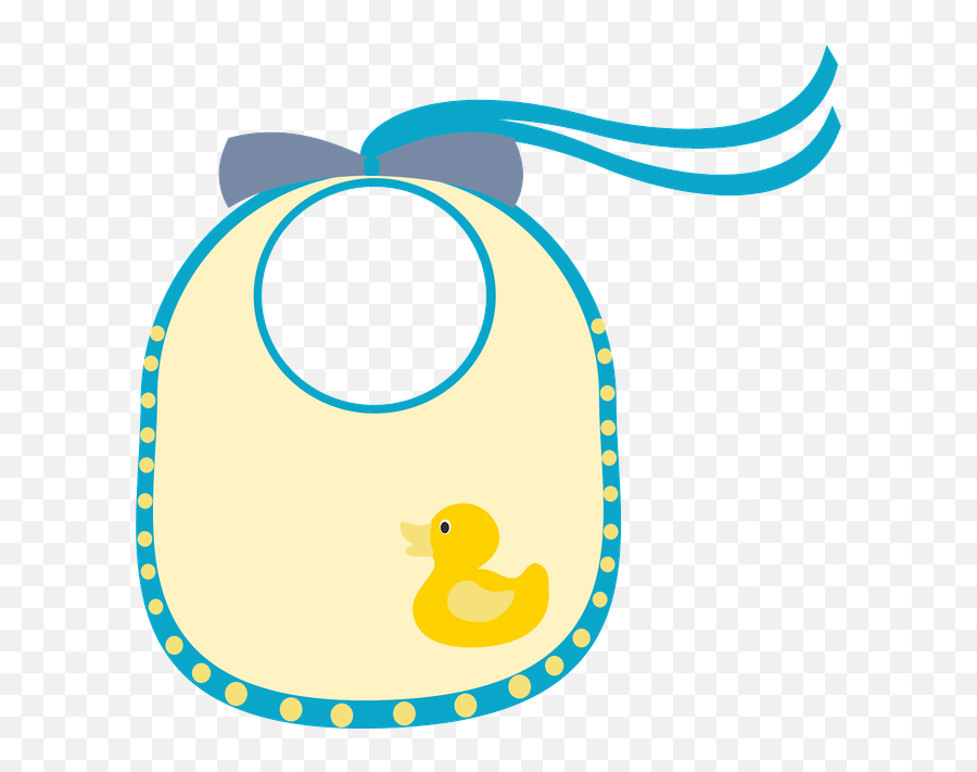 Baby Bib Clipart - Png Download Full Size Clipart Emoji,Baby Bib Clipart