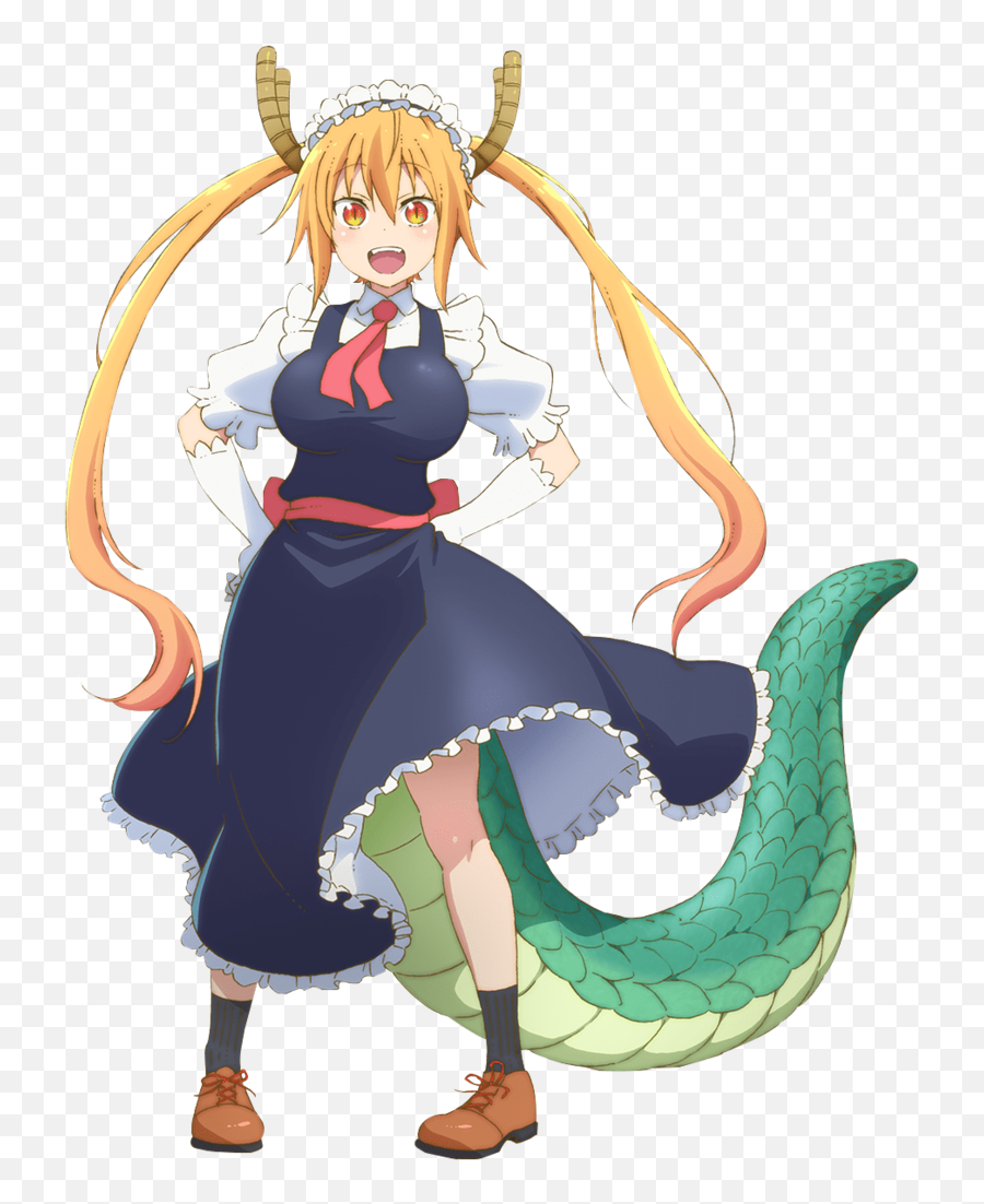 Kobayashi San Dragon Maid Characters Emoji,Lucoa Png